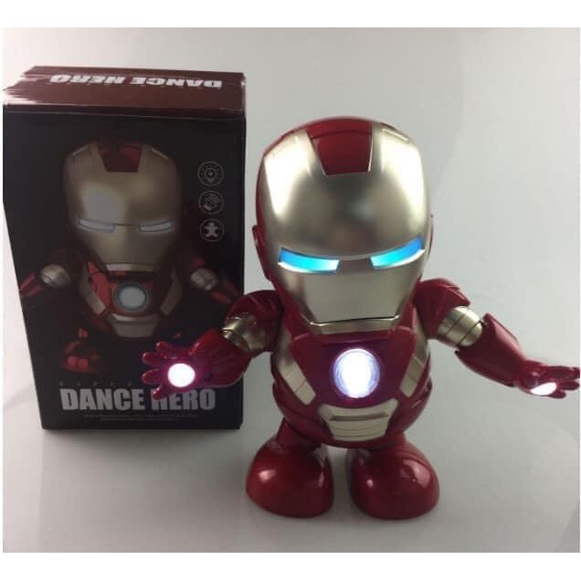 Iron man nhảy múa theo nhạc - Robot biết nhảy đáng yêu - Dance hero