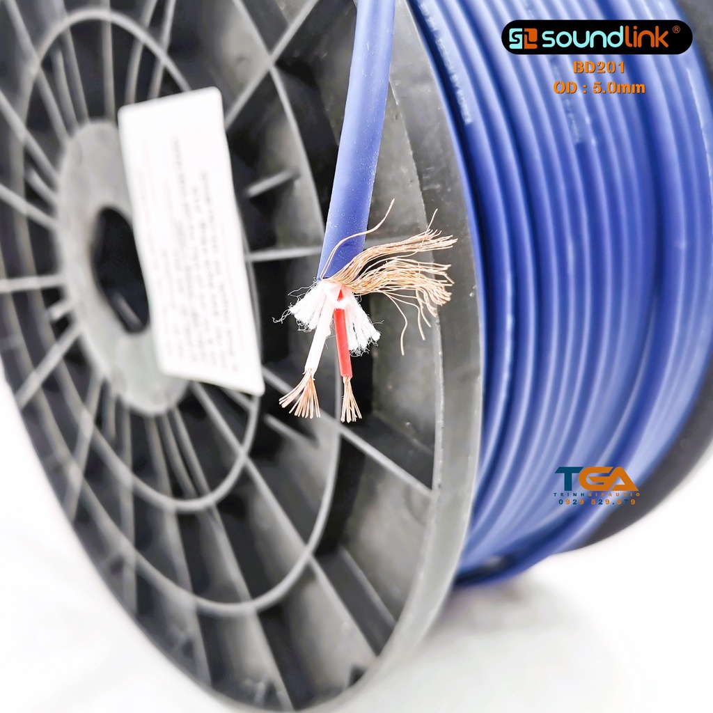 Dây tín hiệu Audio, Microphone chính hãng Soundlink BD201. Báo giá 1M