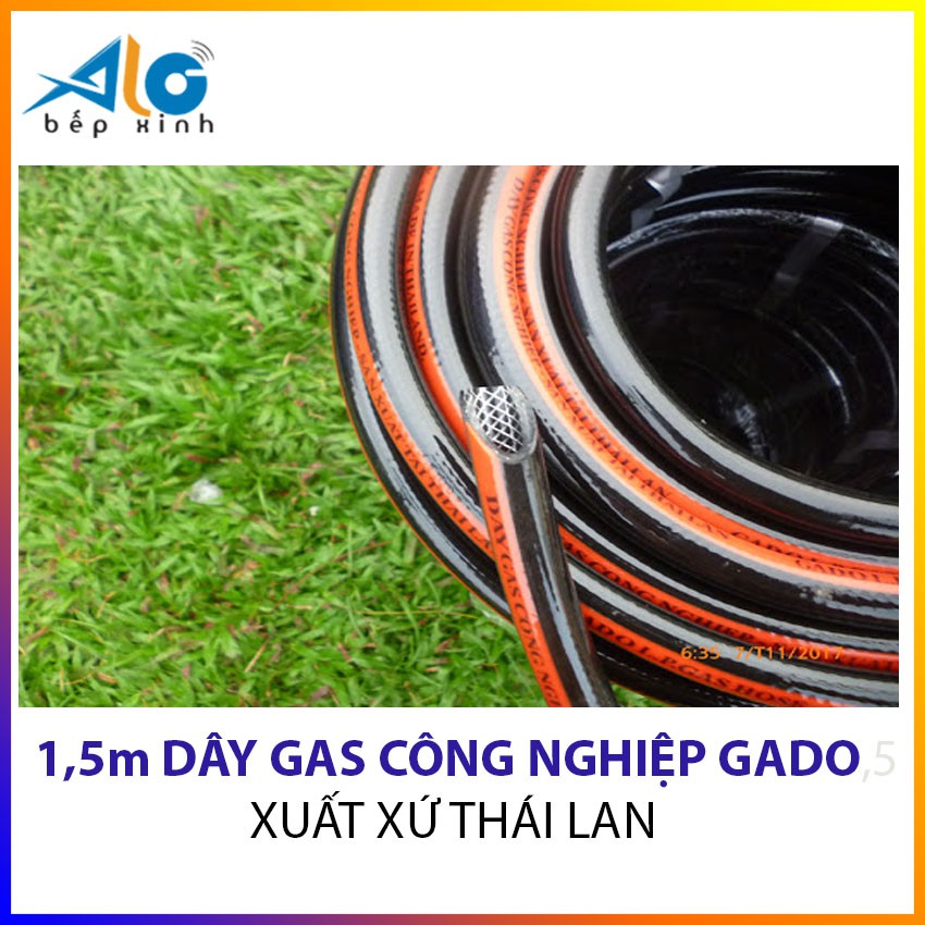 Bộ van dây gas bếp khè công nghiệp Gado - dùng với bếp khè  - Alo Bếp Xinh