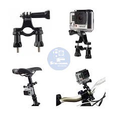 [RẺ NHẤT] Bộ Gắn Ghi Đông Xe Đạp - Xe Máy - Mout Gắn Cho Gopro,Action Camera,Eken,SjCam,SC