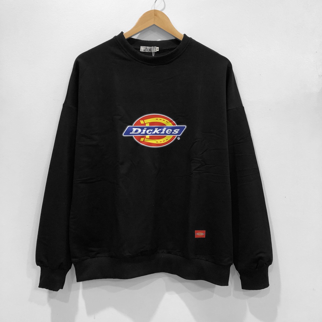 Áo sweater DICKIES cotton thun dài tay form rộng , phông dài tay unisex, Zoeclothing