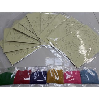 Combo 100 tranh cát VN (Không trùng mẫu)