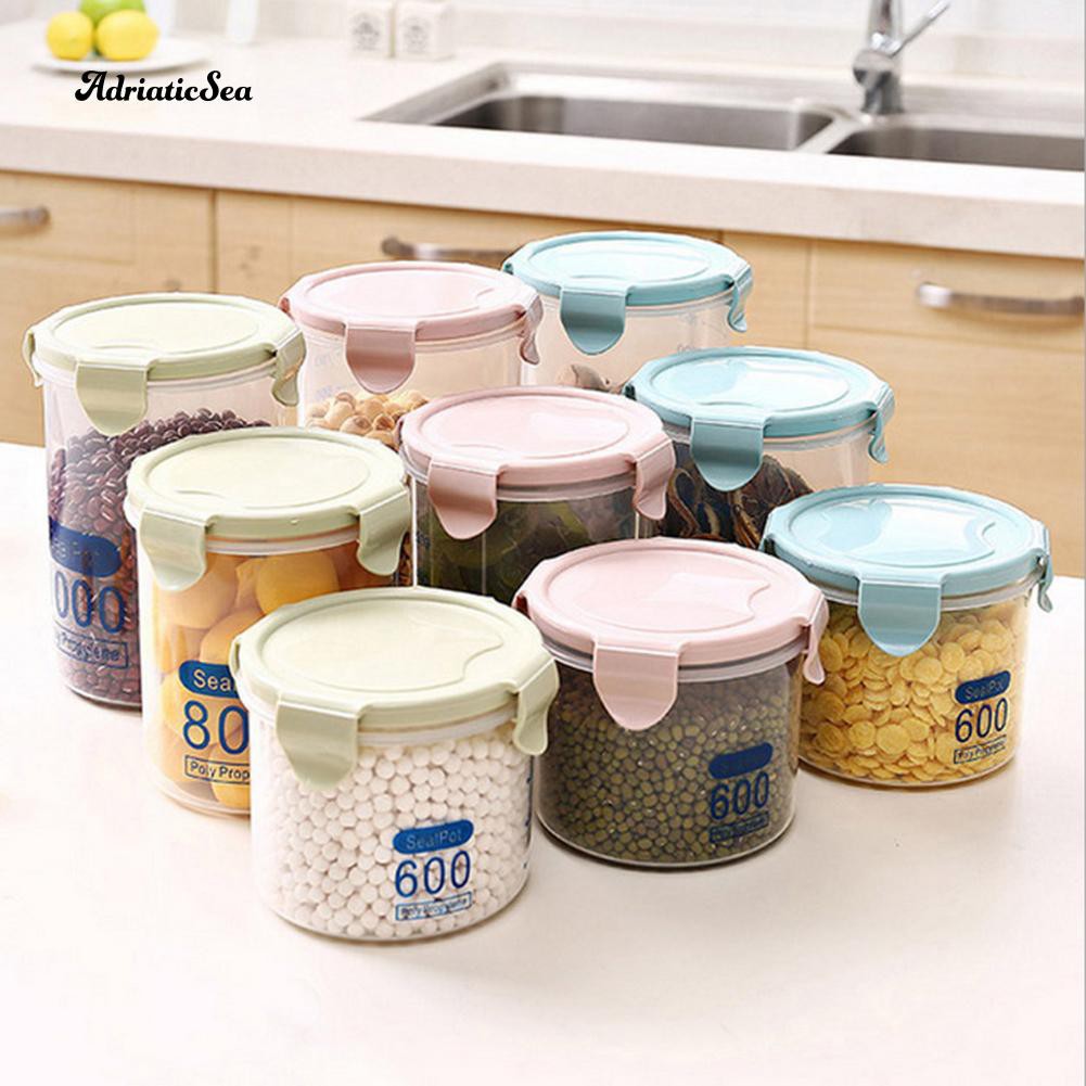 Hủ đựng thực phẩm trong suốt tiện lợi và bền cho nhà bếp | BigBuy360 - bigbuy360.vn