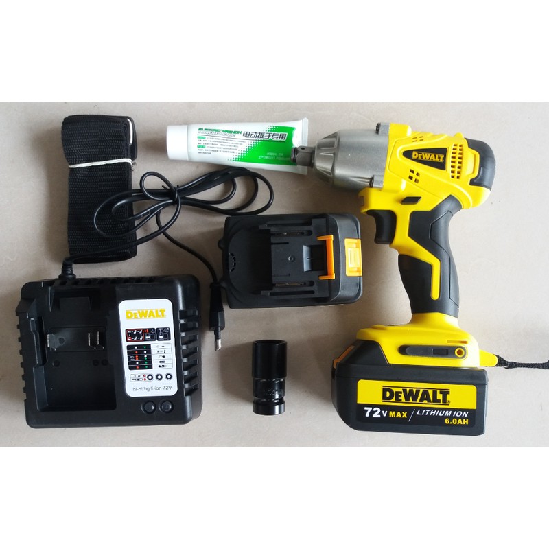 Máy vặn bu lông dùng pin DEWALT 72V