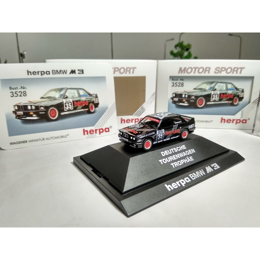 Mô hình 1:87 Herpa BMW M3 e30 DTT 1990 #35