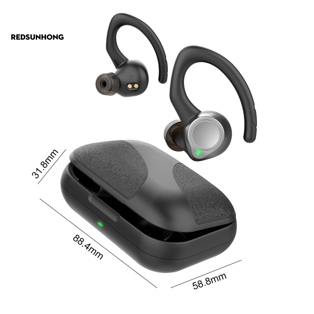 Tai Nghe RSH.z Kết Nối Bluetooth 5.0 Thiết Kế Tiện Dụng Chơi Thể Thao Chống Thấm Nước