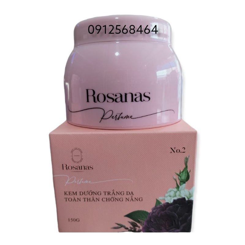 Kem Dưỡng Trắng Da Body Rosanas