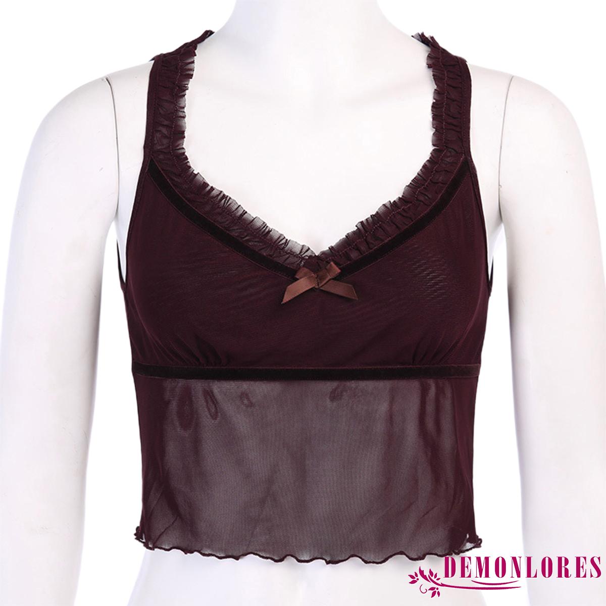 Áo Nữ Không Tay Phối Ren Thời Trang Quyến Rũ | BigBuy360 - bigbuy360.vn