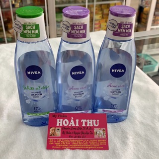 Nước tẩy trang nivia mẩu mới