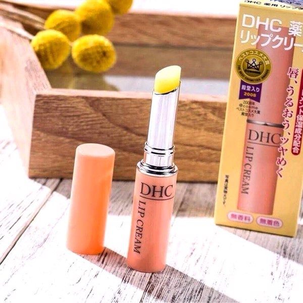 Son Dưỡng Môi DHC không màu Lip Cream 1.5g Nhật Bản