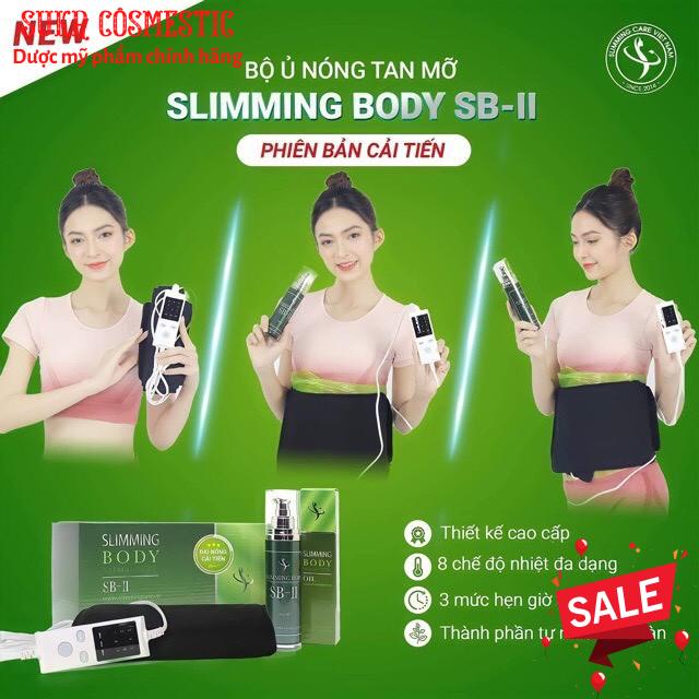 Bộ đai ủ nóng Slimming Body 2 SB2 - Đánh bay mỡ thừa ( PHIÊN BẢN CẢI TIẾN)