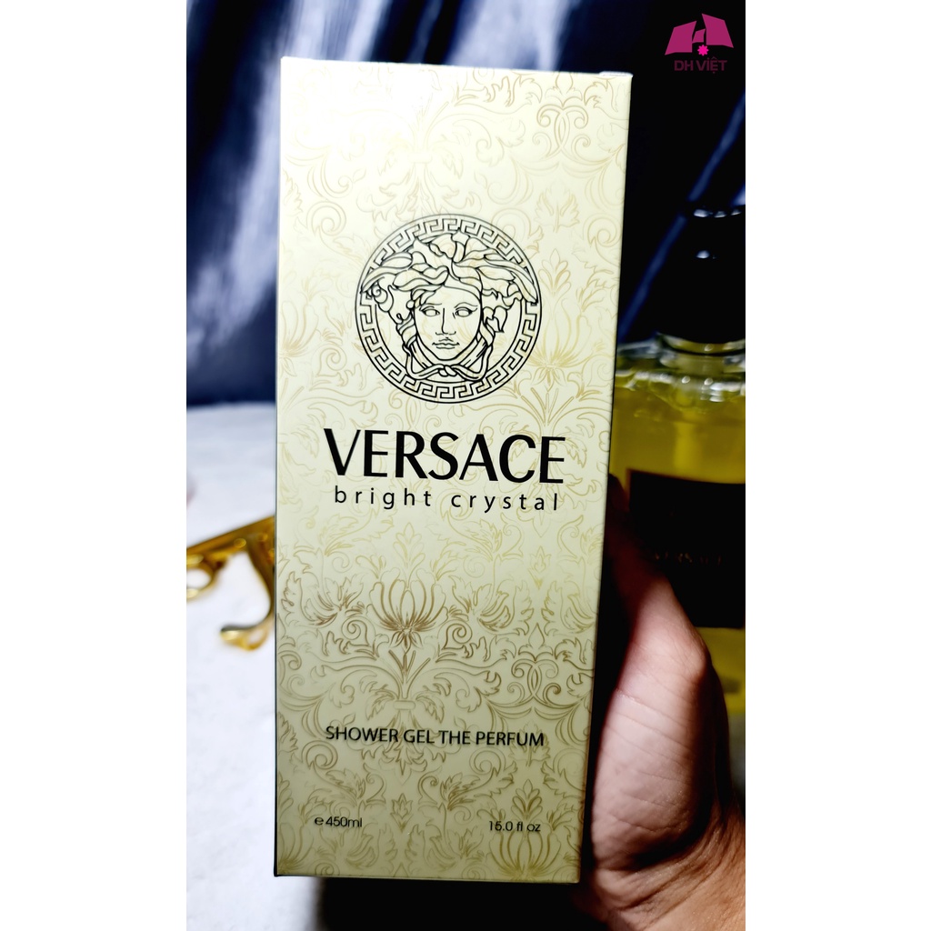 Sữa Tắm Nước Hoa VERSACE Chính Hãng - Hương Thơm Quyến Rũ 450ml