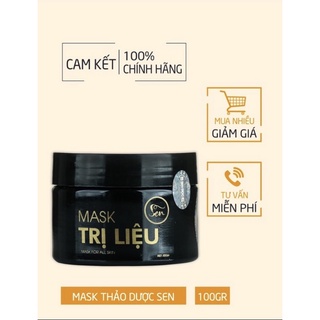 Mặt nạ trị liệu Sen - căng bóng da
