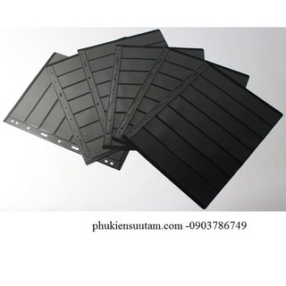 Combo 10 cái phơi 7 ngăn đựng tem màu đen PHUKIENSUUTAM - CB10TMD