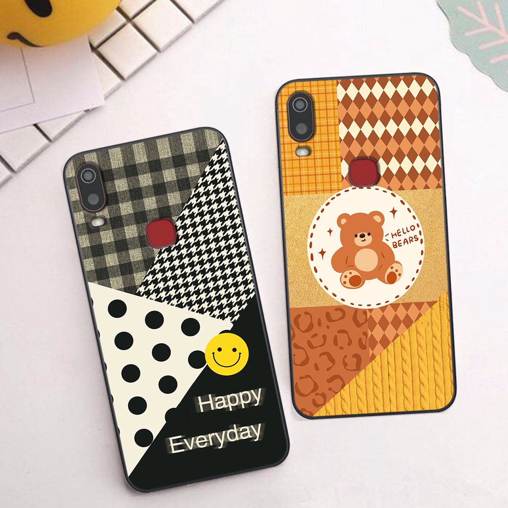 Ốp lưng Vivo Y11 happy day, gấu bear dễ thương - BỀN - ĐẸP -BAO GIÁ TOÀN THỊ TRƯỜNG