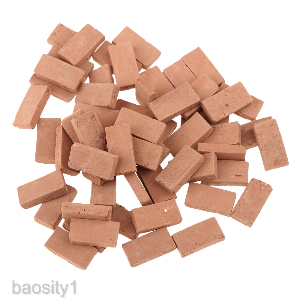 Mô Hình Gạch Đỏ 1.1x0.6cm Tỉ Lệ 1/35