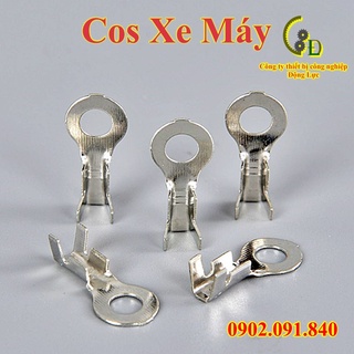 Đầu cos xe máy lấy mass lỗ 3, lỗ 4 100 cái, đầu cốt đồng
