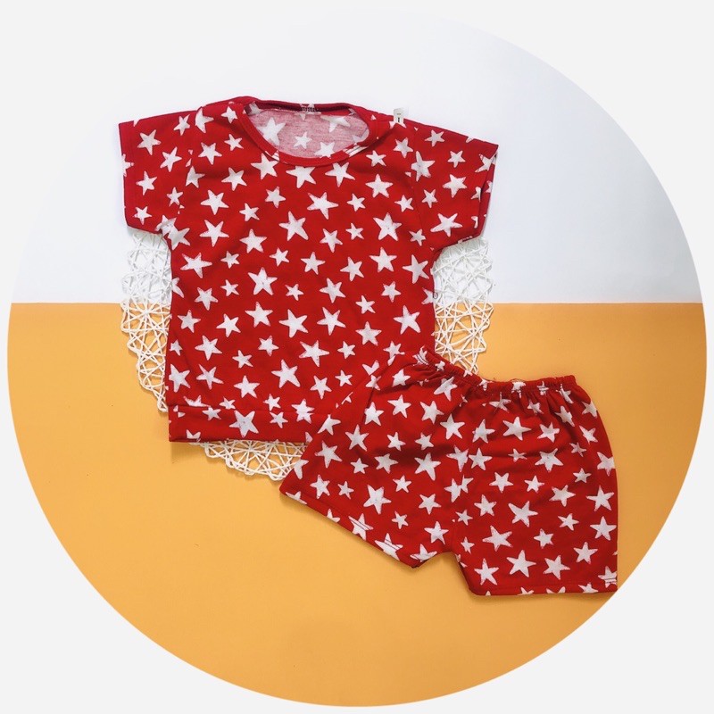 Bộ Cộc Tay Hoa Quả Cho Bé 7-18kg Chất Bozip