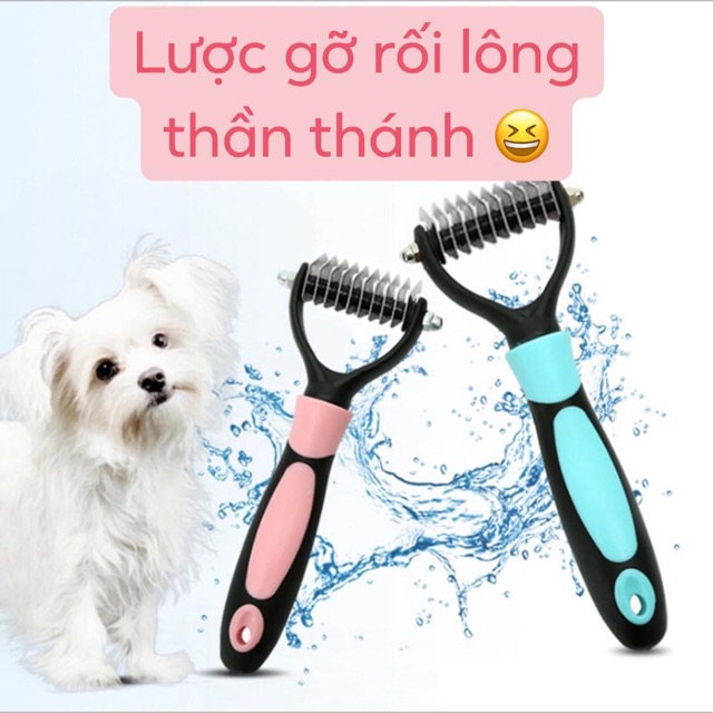 Lược gỡ rối lông thần thánh cho chó mèo