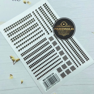 sticker kẻ đen