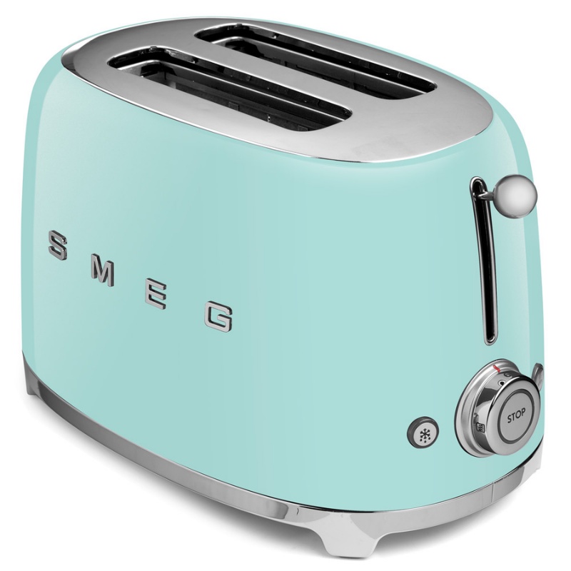 Máy nướng bánh mỳ SMEG TSF01PGEU màu xanh mint