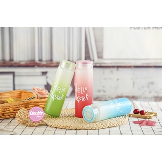Bình Đựng Nước thủy tinh Hello Master 450ml
