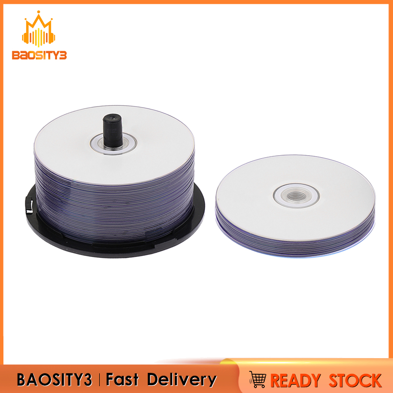 [baosity3]50Pcs Recordable Discs Blank Printable CD-R Discs 700MB for Data and Music | BigBuy360 - bigbuy360.vn