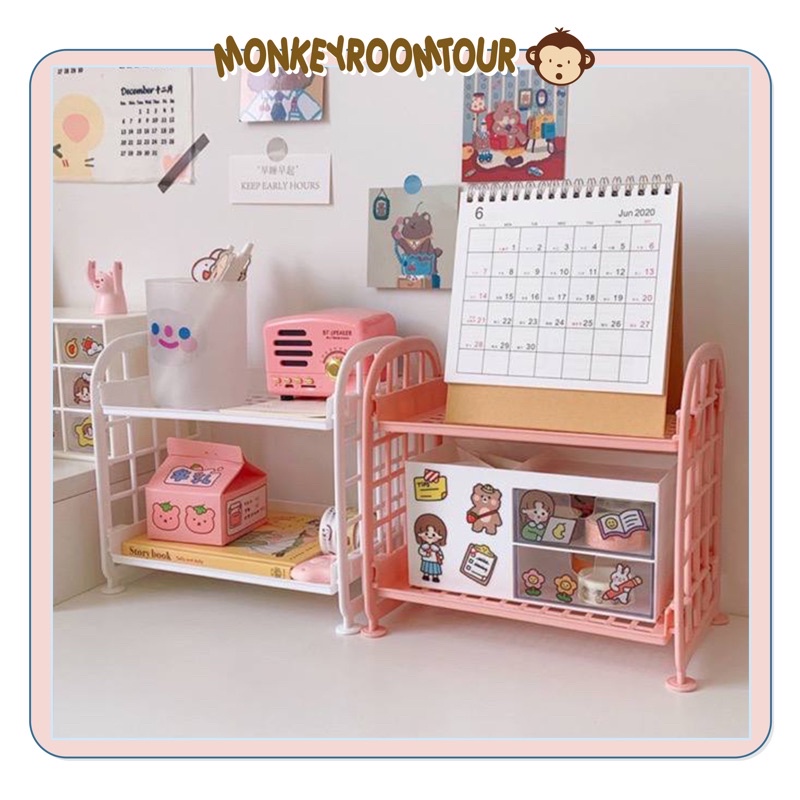 Kệ Nhựa Mini Đựng Đồ