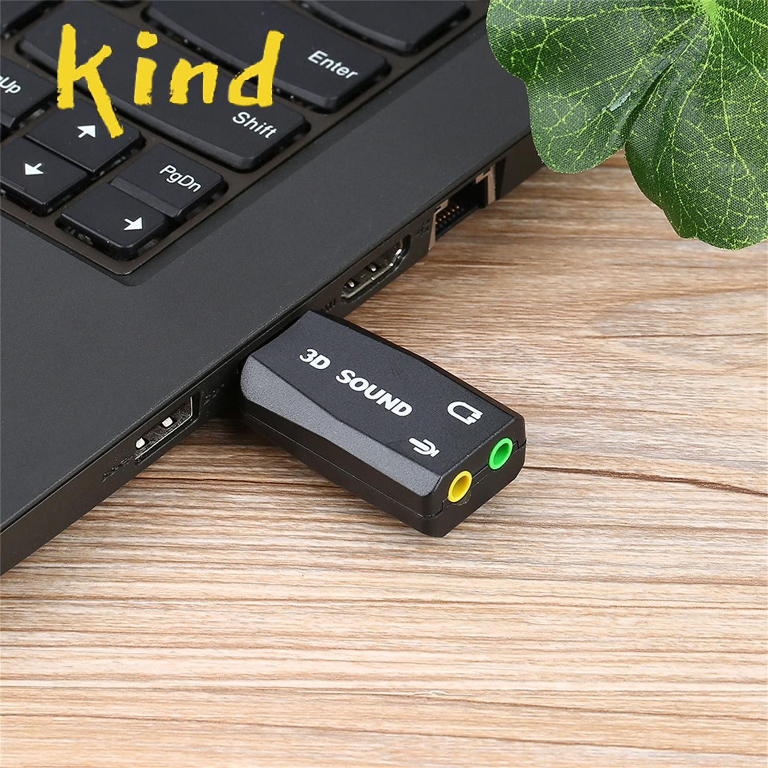 Bộ Chuyển Đổi Âm Thanh Usb 2.0 Sang Mic 3d 5.1 Cho Pc / Laptop | BigBuy360 - bigbuy360.vn
