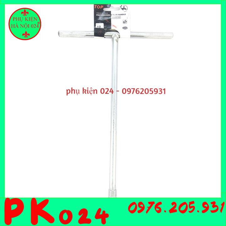 Tay Vặn Siết Mở Êcu, Bulông Chữ T Đầu Khẩu Kích Cỡ 10mm TOP Cao Cấp