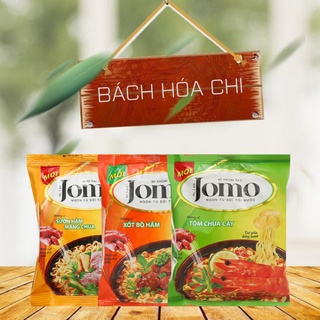Thùng 30 gói mì Jomo vị tôm chua cay 80g