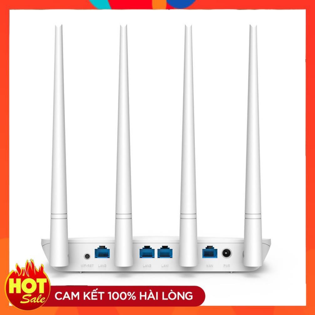 [Chính Hãng] Thiết bị phát sóng WIFI 4 anten tốc độ 300M TENDA F6 v4 - MU MIMO NHẬP KHẨU