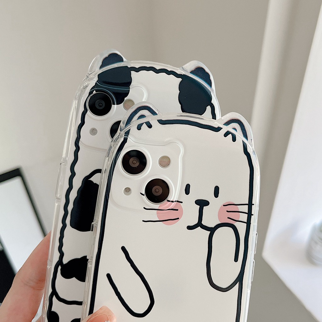 Ốp Điện Thoại TPU Chống Trầy Xước Chống Rơi Hình Cún Cưng Cho IPhone 11 13 12 Pro Max