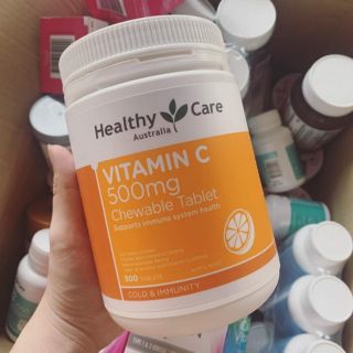 (date 2026) Vitamin C Healthycare 500 viên, Úc (VTM C HC )