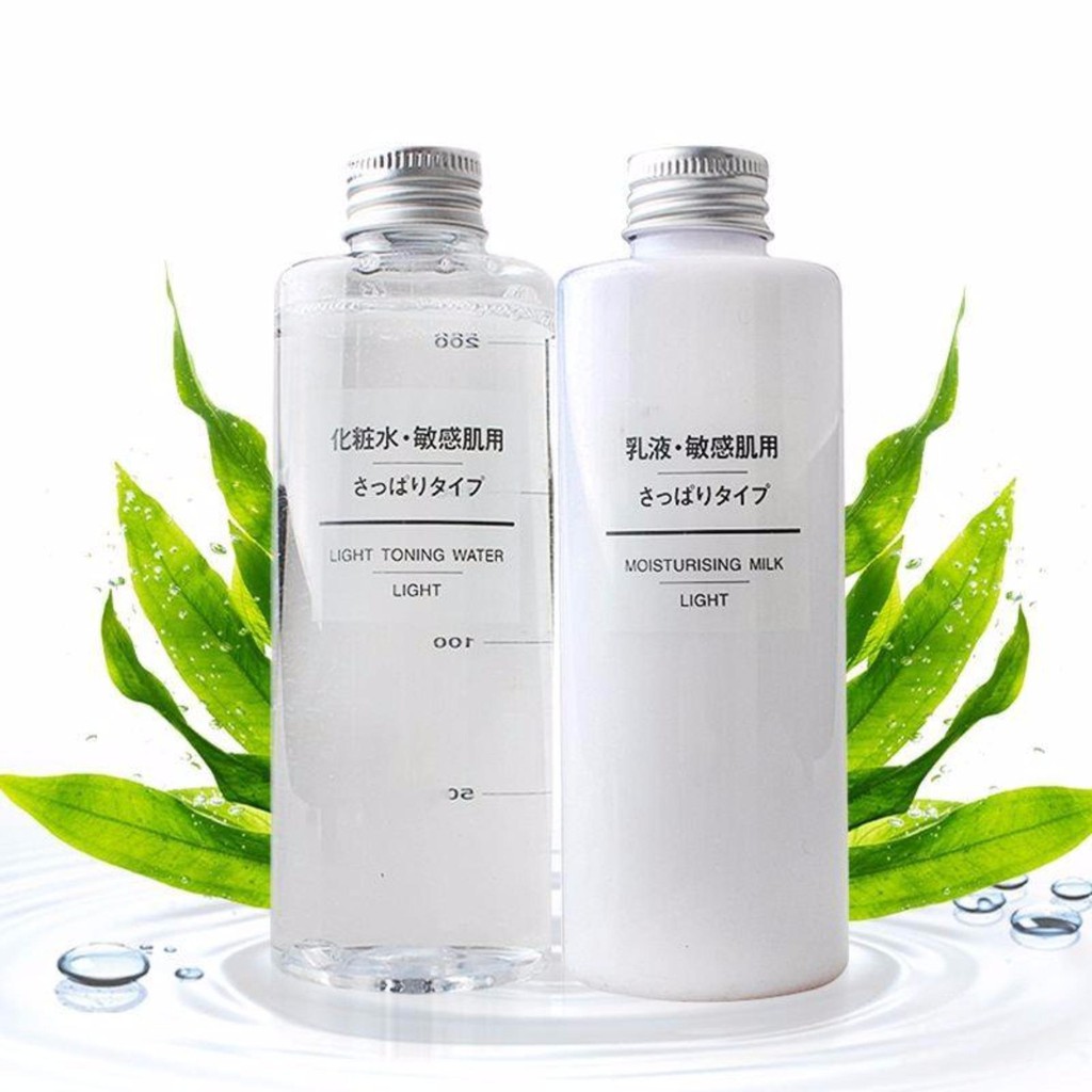 Sữa dưỡng ẩm dành cho da dầu, da hỗn hợp Muji Moisturizing Milk Light 200ml