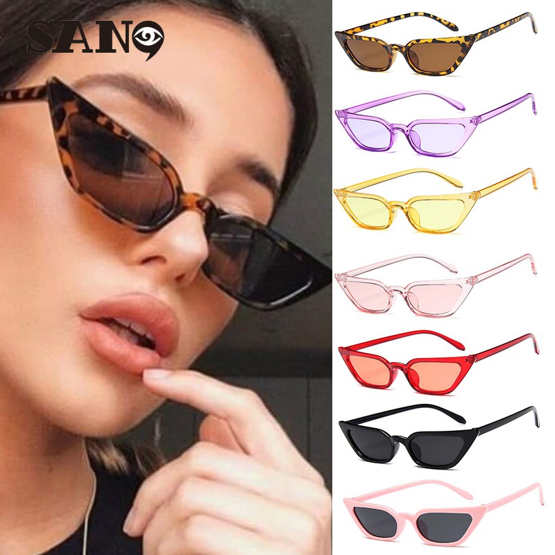 Kính Mát Mắt Mèo Phong Cách Hip Hop