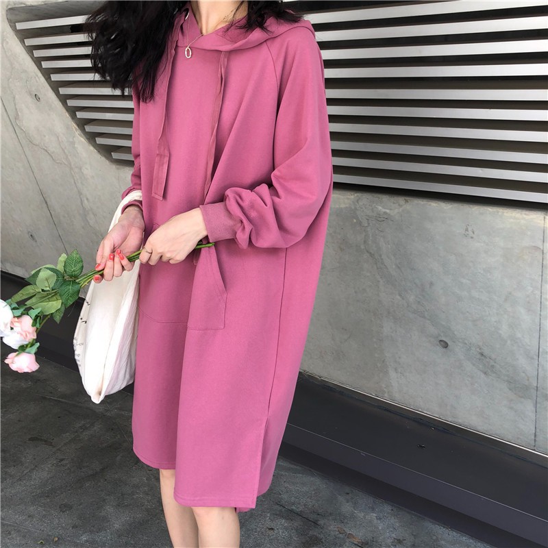 [Order] Váy nỉ suông kèm mũ