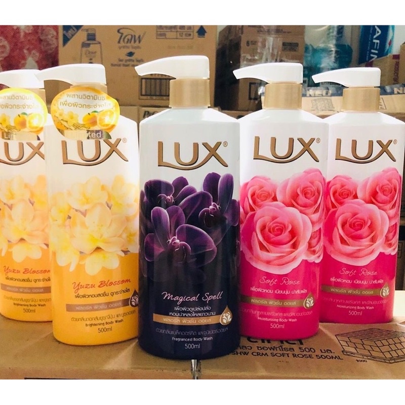 Sữa tắm lux Thái Lan 500ml