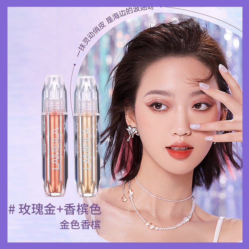 (Sỉ siêu rẻ) Nhũ Mắt Gel Nhũ Kim Tuyến Lấp Lánh Trang Điểm Mắt Tăng Độ Quyến Rũ So beauty store P54