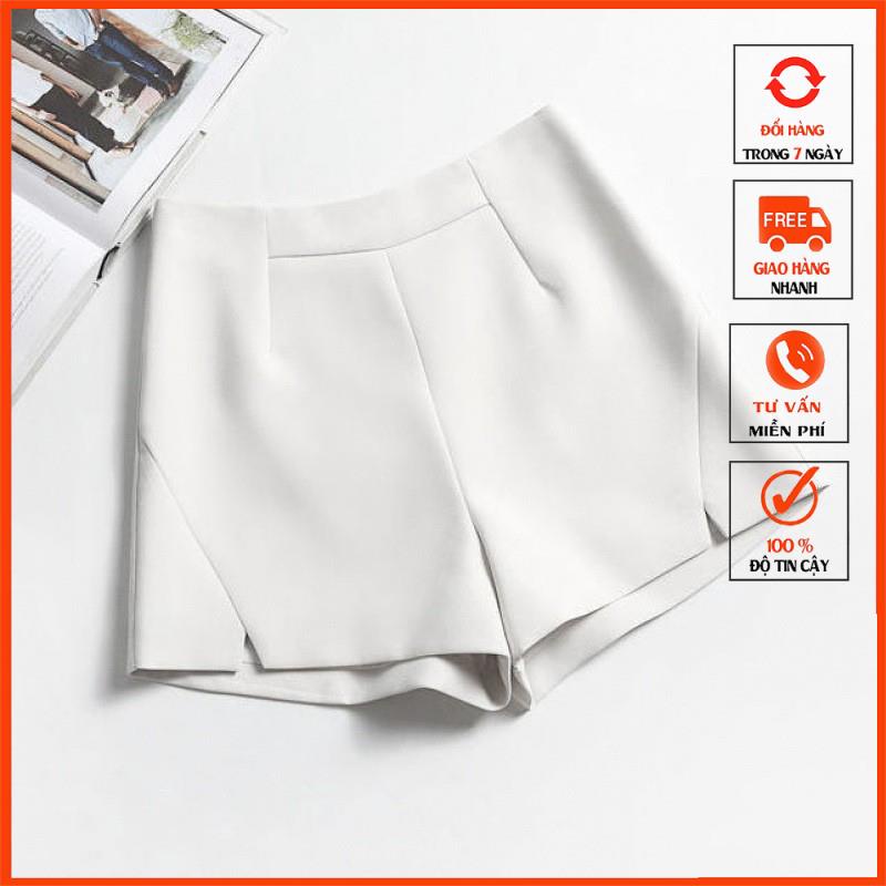 MẶC LÀ SANG quần short nữ, short đùi nữ cá tính sang chảnh phong cách hiện đại chất tuyết mưa mã 203XMTK