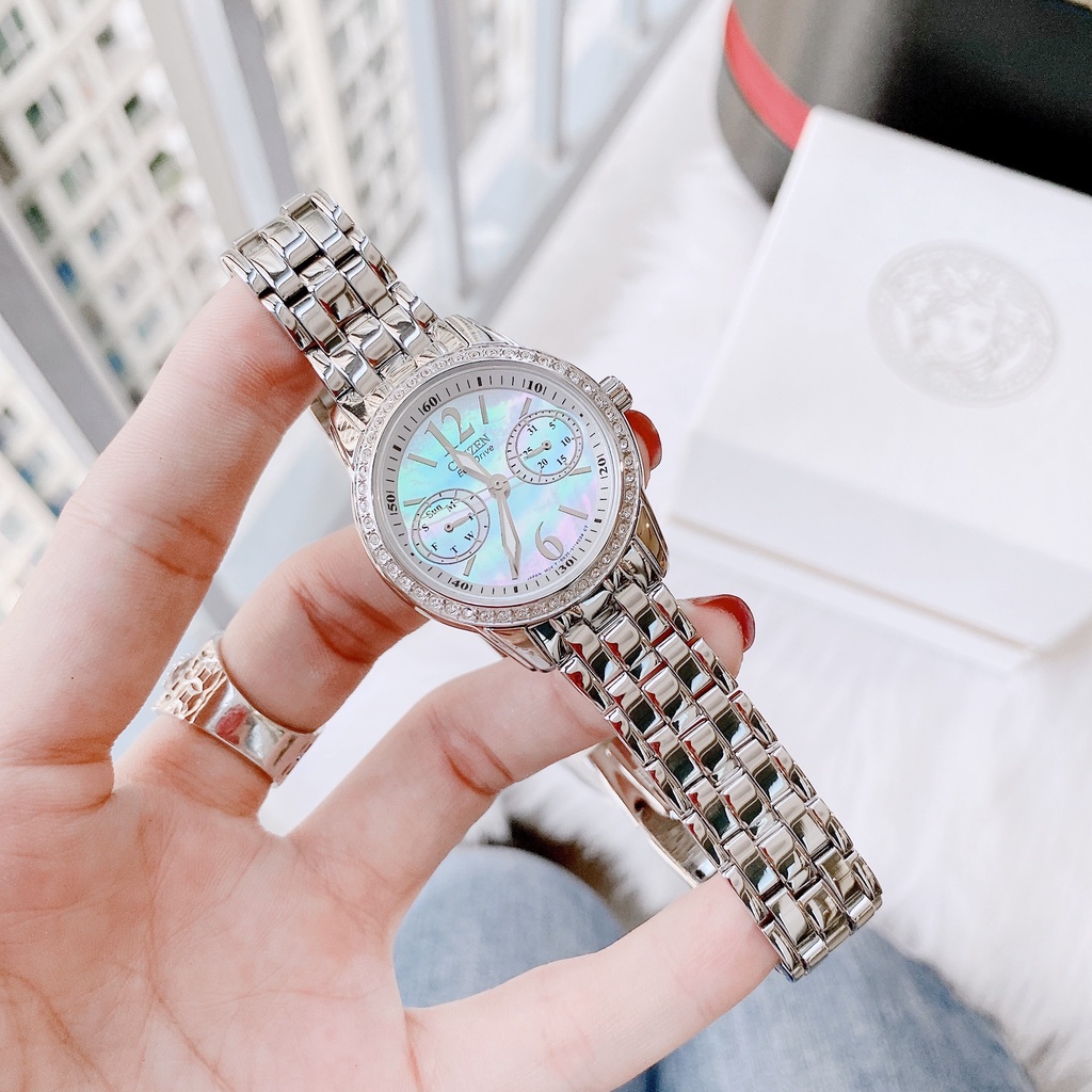 Đồng hồ nữ dây thép Citizen FD1030 56Y