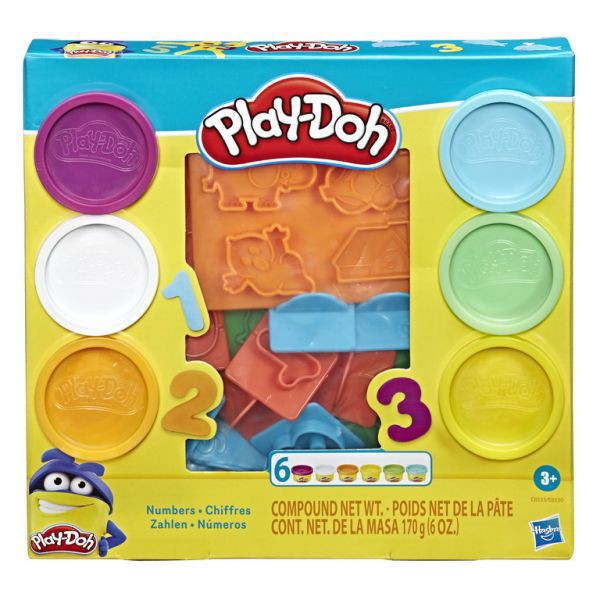 Playdoh - Bộ tạo hình số và đồ vật đơn giản E8533