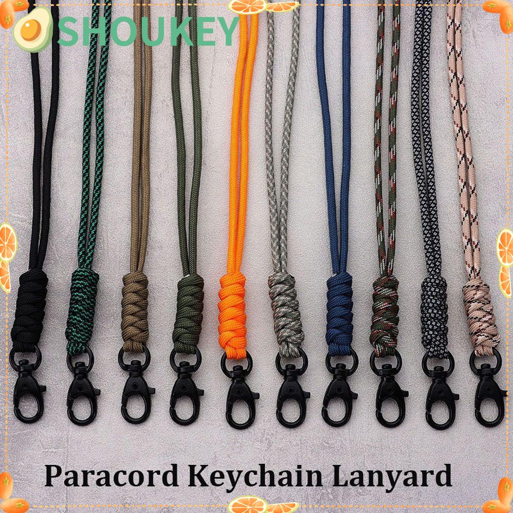 SHOUHOU 17 kiểu Móc khóa dây dù tùy chọn chất lượng cao