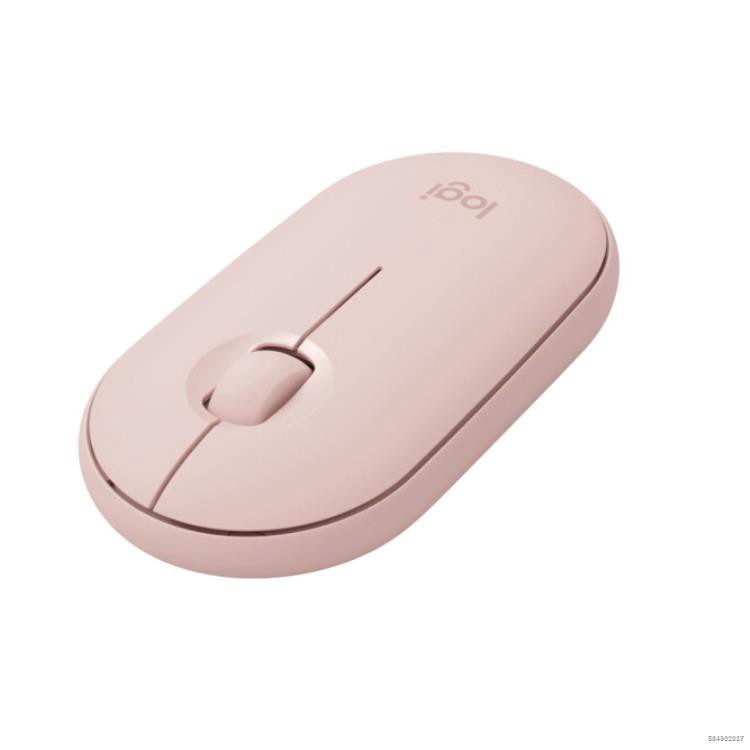 ∈❃┅Chuột máy tính Logitech PEBBLE M350 mỏng nhẹ không dây kết nối Bluetooth 1000DPI