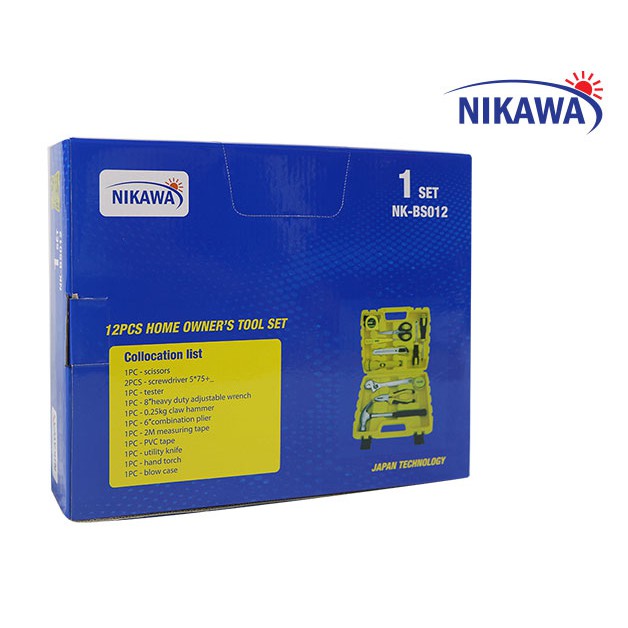 Bộ dụng cụ 12 món Nikawa NK-BS012