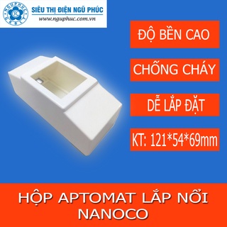 Hộp aptomat nổi NANOCO NHB9801