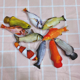 Gấu bông gối ôm cá chép 3d cao cấp