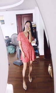 VÁY CHERRY ZARA SẴN XẢ KHO