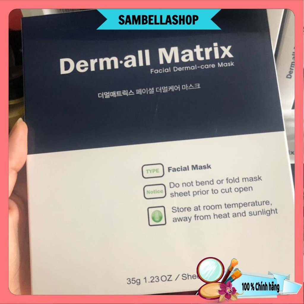 Mặt nạ cao cấp / Mặt nạ Derm all Matrix Hàn Quốc