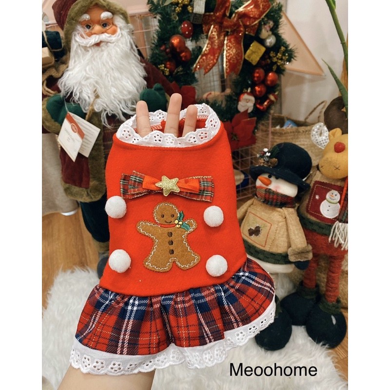 váy noel chó mèo